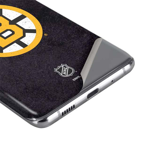 NHL Boston Bruins Distressed Galaxy S20 Skin