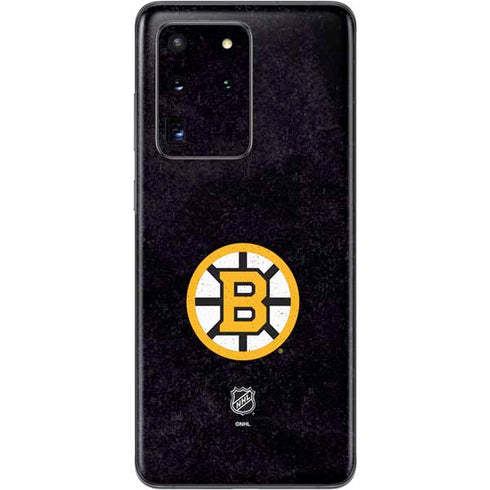 NHL Boston Bruins Distressed Galaxy S20 Ultra 5G Skin