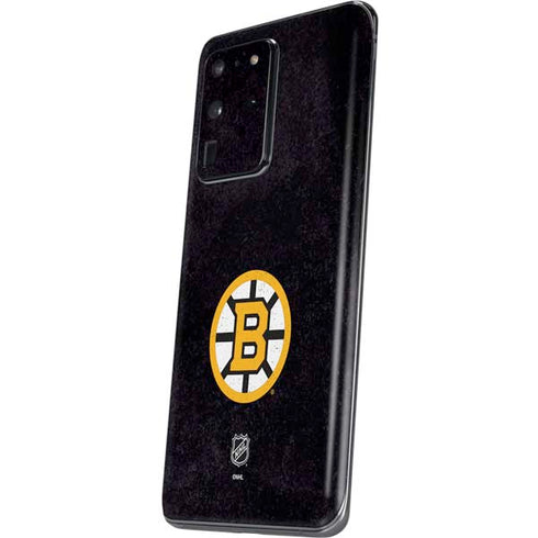 NHL Boston Bruins Distressed Galaxy S20 Ultra 5G Skin