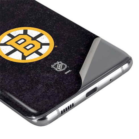 NHL Boston Bruins Distressed Galaxy S20 Ultra 5G Skin
