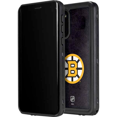 NHL Boston Bruins Distressed Galaxy S20 Waterproof Case