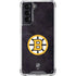 NHL Boston Bruins Distressed Galaxy S21 5G Clear Case