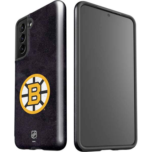 NHL Boston Bruins Distressed Galaxy S21 5G Pro Case