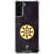 NHL Boston Bruins Distressed Galaxy S21 FE Clear Case