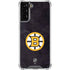 NHL Boston Bruins Distressed Galaxy S21 Plus 5G Clear Case