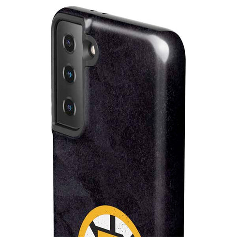 NHL Boston Bruins Distressed Galaxy S21 Plus 5G Pro Case