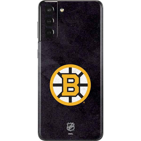 NHL Boston Bruins Distressed Galaxy S21 Plus 5G Skin