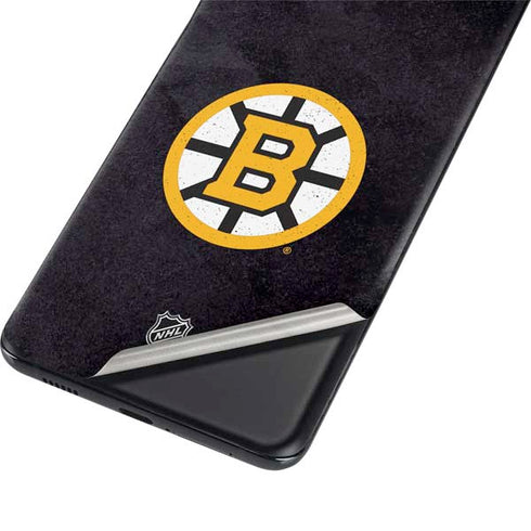 NHL Boston Bruins Distressed Galaxy S21 Plus 5G Skin