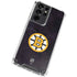 NHL Boston Bruins Distressed Galaxy S21 Ultra 5G Clear Case