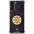 NHL Boston Bruins Distressed Galaxy S22 Clear Case
