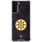 NHL Boston Bruins Distressed Galaxy S22 Plus Clear Case