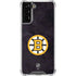 NHL Boston Bruins Distressed Galaxy S22 Plus Clear Case