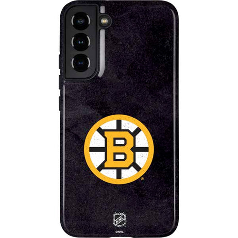 NHL Boston Bruins Distressed Galaxy S22 Plus Pro Case
