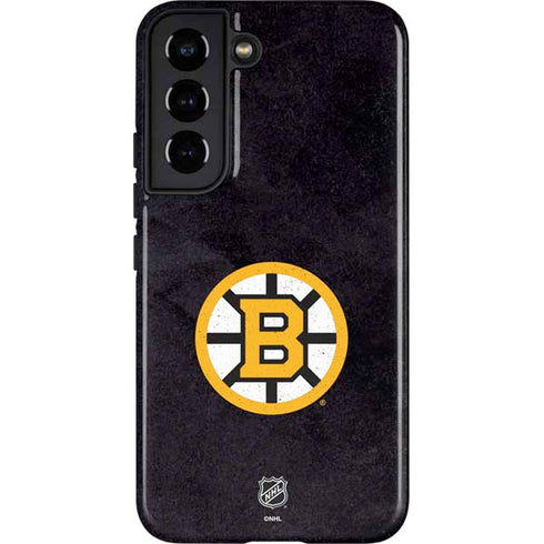NHL Boston Bruins Distressed Galaxy S22 Pro Case