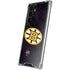 NHL Boston Bruins Distressed Galaxy S22 Ultra Clear Case