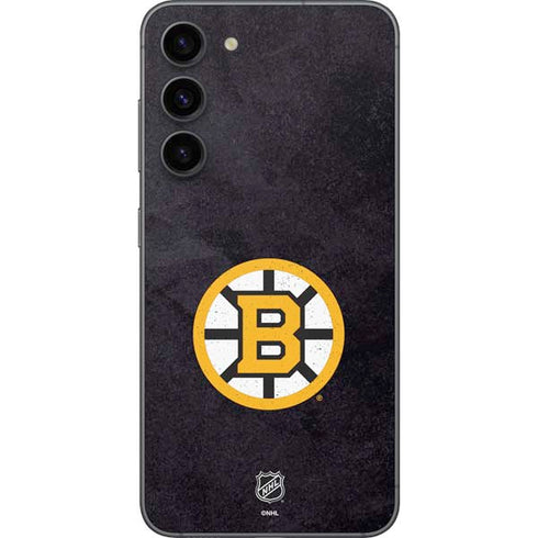 NHL Boston Bruins Distressed Galaxy S23 FE Skin