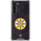 NHL Boston Bruins Distressed Galaxy S23 Plus Clear Case