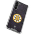 NHL Boston Bruins Distressed Galaxy S23 Plus Clear Case