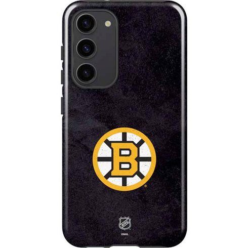 NHL Boston Bruins Distressed Galaxy S23 Plus Pro Case