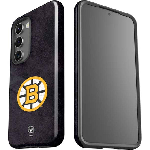 NHL Boston Bruins Distressed Galaxy S23 Plus Pro Case