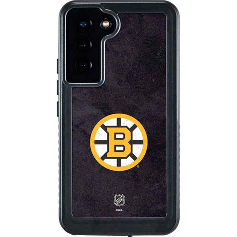 NHL Boston Bruins Distressed Galaxy S23 Plus Waterproof Case