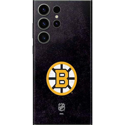 NHL Boston Bruins Distressed Galaxy S23 Ultra Skin