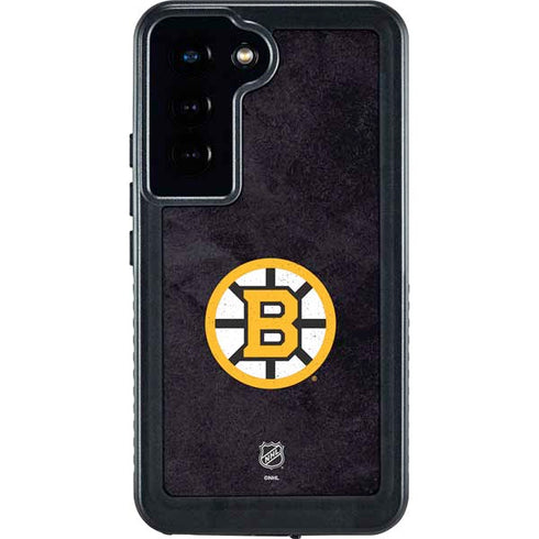 NHL Boston Bruins Distressed Galaxy S23 Waterproof Case
