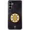 NHL Boston Bruins Distressed Galaxy S24 Plus Clear Case