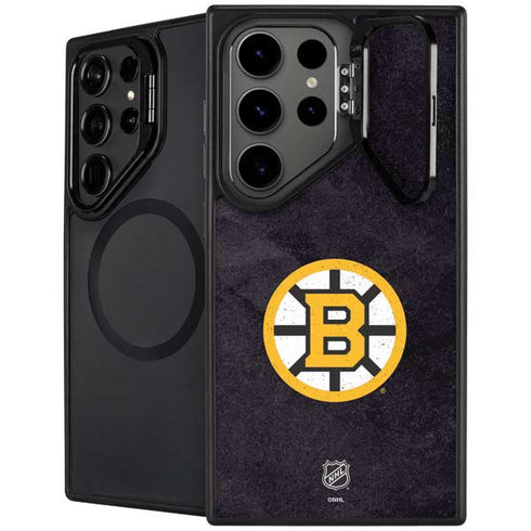 NHL Boston Bruins Distressed Galaxy Cases