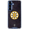 NHL Boston Bruins Distressed Galaxy S25 FE Clear Case