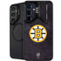 NHL Boston Bruins Distressed Galaxy S25 FE Kickstand Case