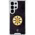 NHL Boston Bruins Distressed Galaxy S25 Ultra Clear Case