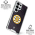 NHL Boston Bruins Distressed Galaxy S25 Ultra Clear Case