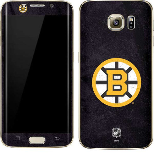 NHL Boston Bruins Distressed Galaxy S7 Edge Skin