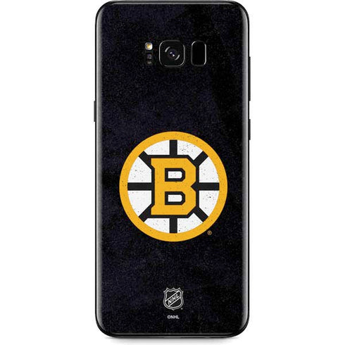 NHL Boston Bruins Distressed Galaxy S8 Plus Skin