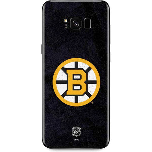 NHL Boston Bruins Distressed Galaxy S8 Skin