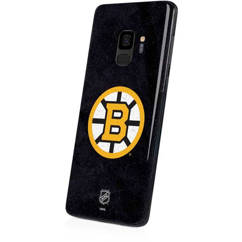 NHL Boston Bruins Distressed Galaxy S9 Skin