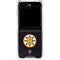 NHL Boston Bruins Distressed Galaxy Z Flip6 Clear Case