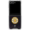 NHL Boston Bruins Distressed Galaxy Z Flip7 Clear Case