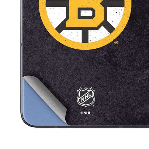 NHL Boston Bruins Distressed Galaxy Z Fold5 5G Skin