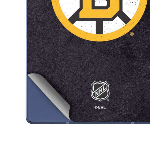 NHL Boston Bruins Distressed Galaxy Z Fold6 Skin
