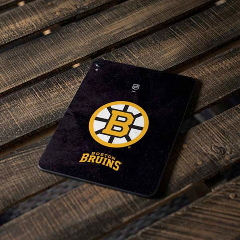 NHL Boston Bruins Distressed Apple iPad Pro Skin