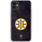 NHL Boston Bruins Distressed iPhone 11 Clear Case