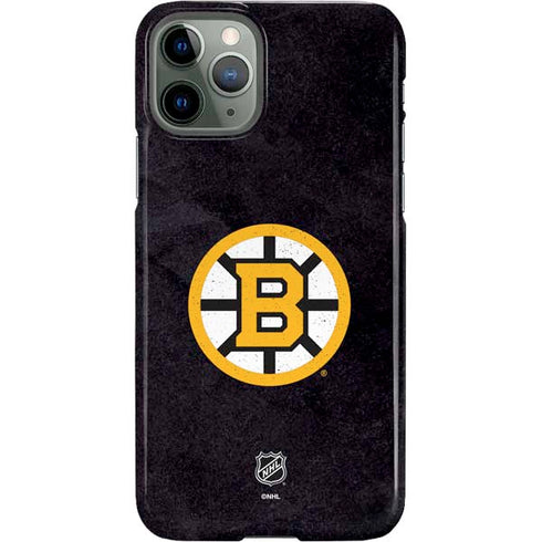 NHL Boston Bruins Distressed iPhone 11 Pro Lite Case