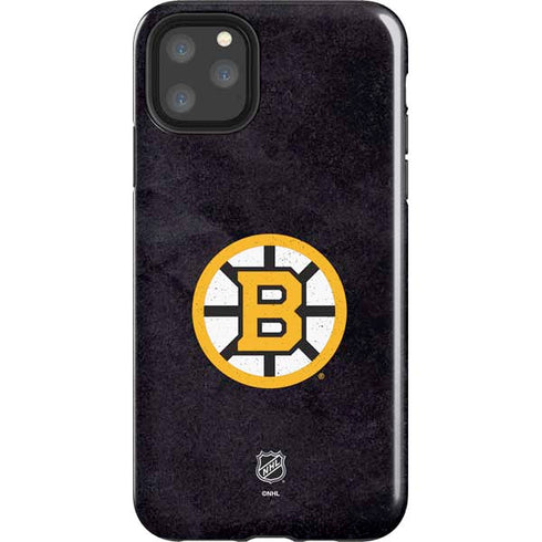 NHL Boston Bruins Distressed iPhone 11 Pro Max Impact Case
