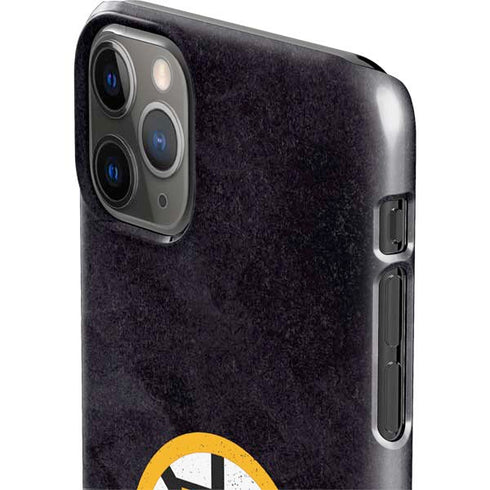 NHL Boston Bruins Distressed iPhone 11 Pro Max Lite Case