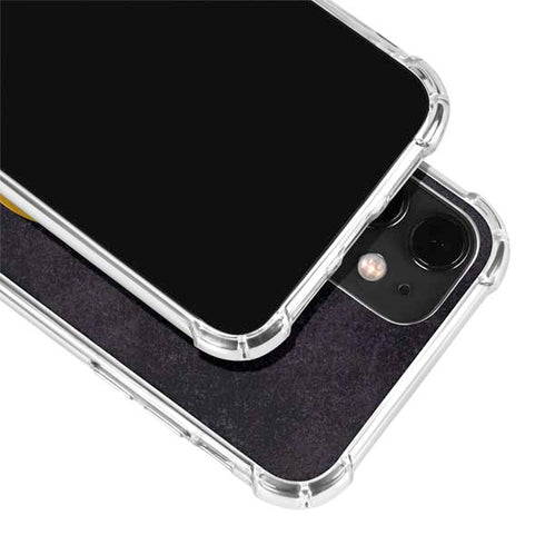 NHL Boston Bruins Distressed iPhone 12 Clear Case