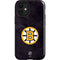 NHL Boston Bruins Distressed iPhone 12 Mini Impact Case