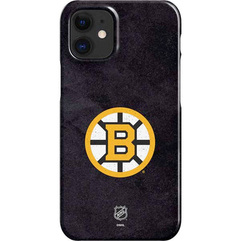 NHL Boston Bruins Distressed iPhone 12 Mini Lite Case