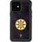 NHL Boston Bruins Distressed iPhone 12 Mini Waterproof Case